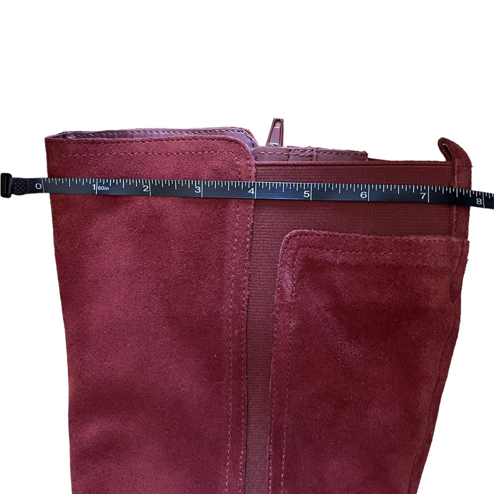 Naturalizer Wide Calf Suede Boots - Picture 3 of 6